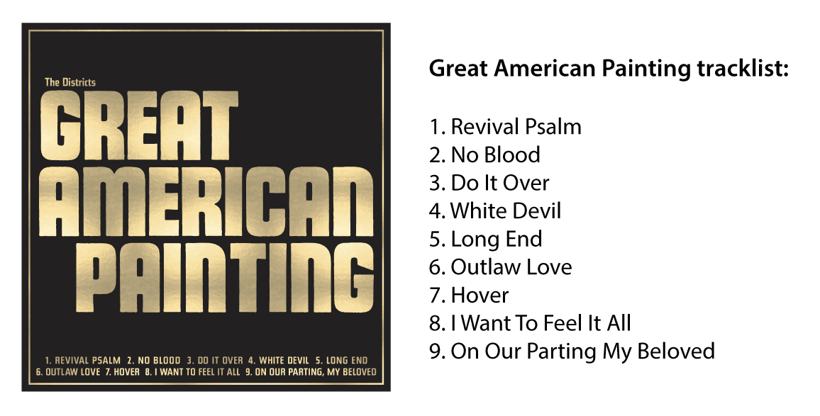 GreatAmericanPaintingTracklist